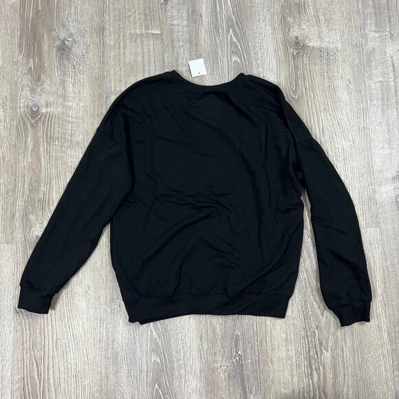 Women's Beauty in Every Shade Graphic Black Sweatshirt - Size Small - NWT - Picture 6 of 6